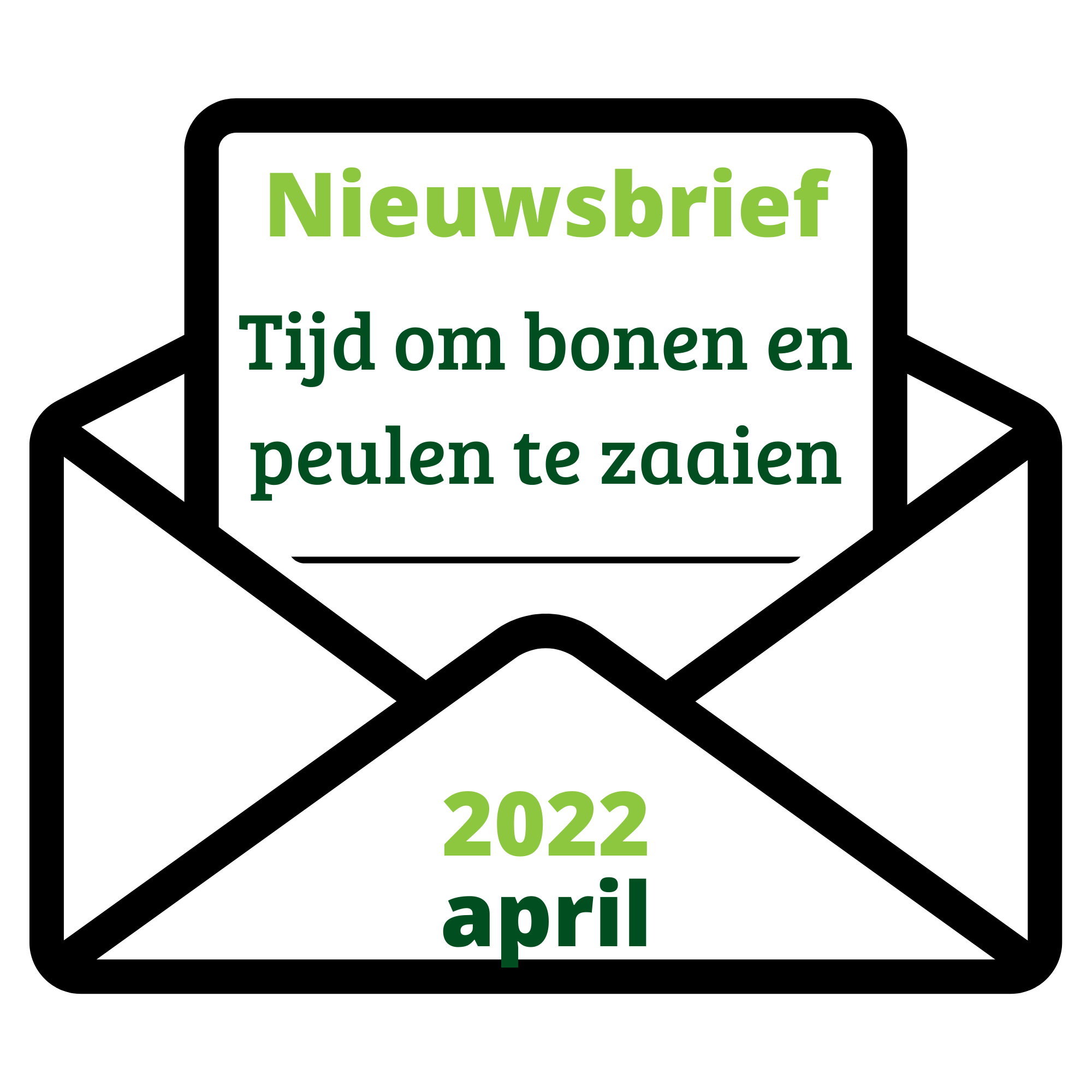 tijd om bonen en peulen te zaaien