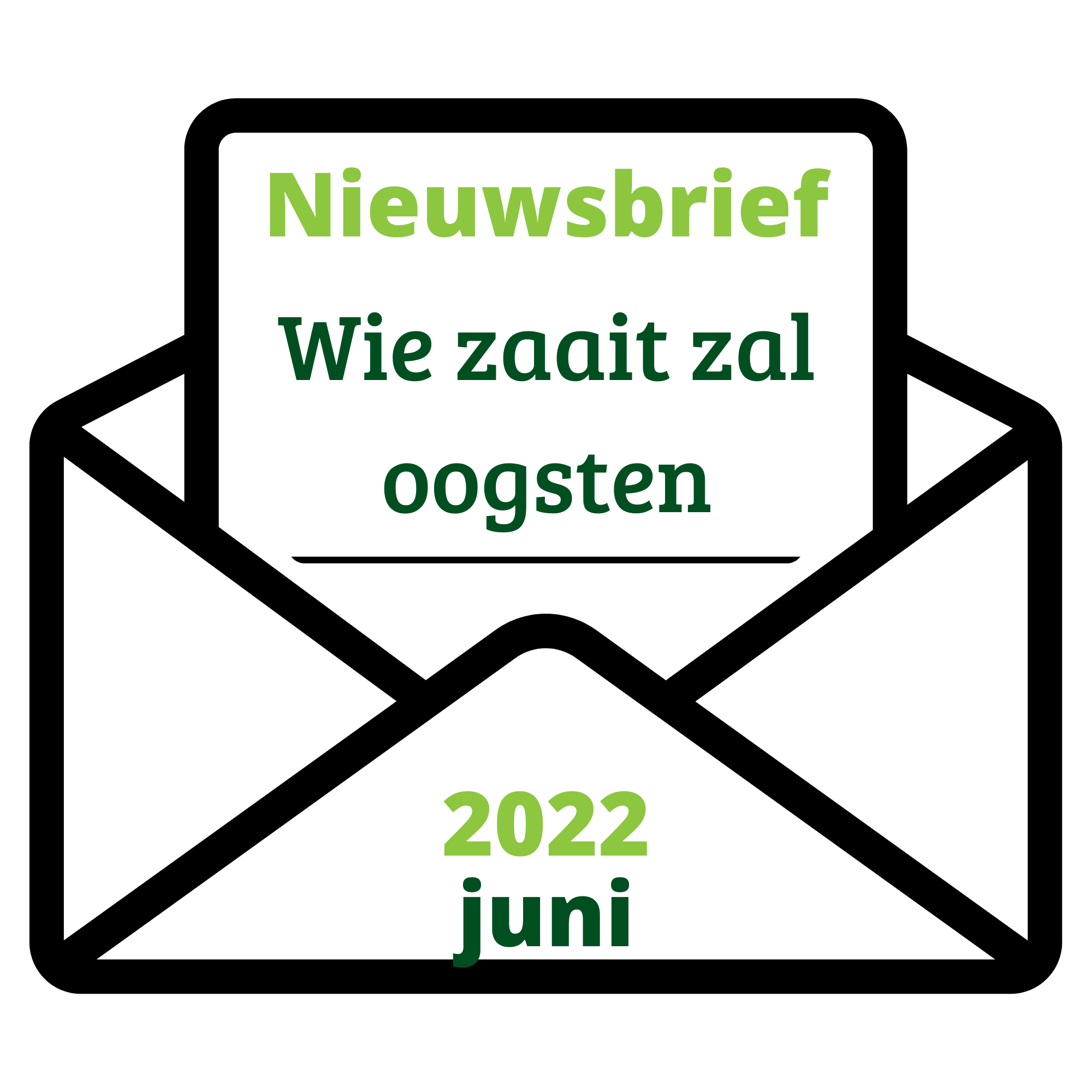 Wie zaait zal oogsten