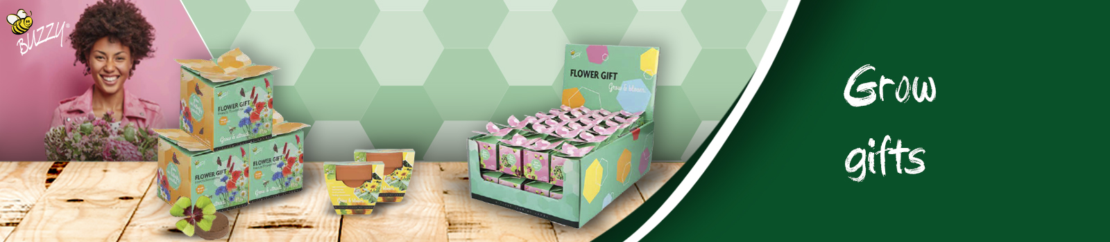 Zaden leverancier Buzzy Grow Gifts