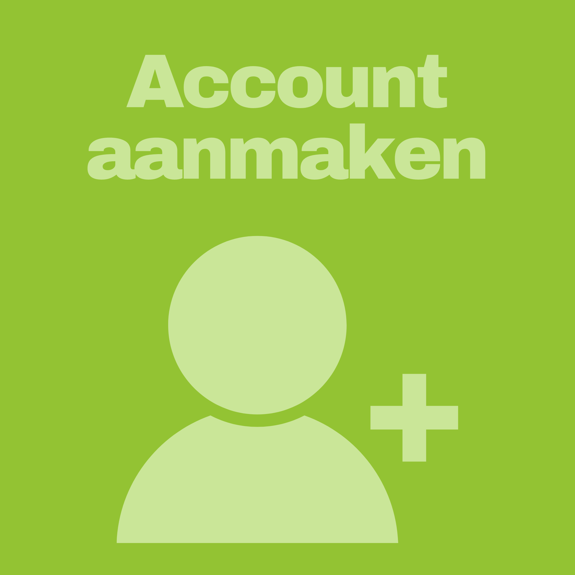 account maken