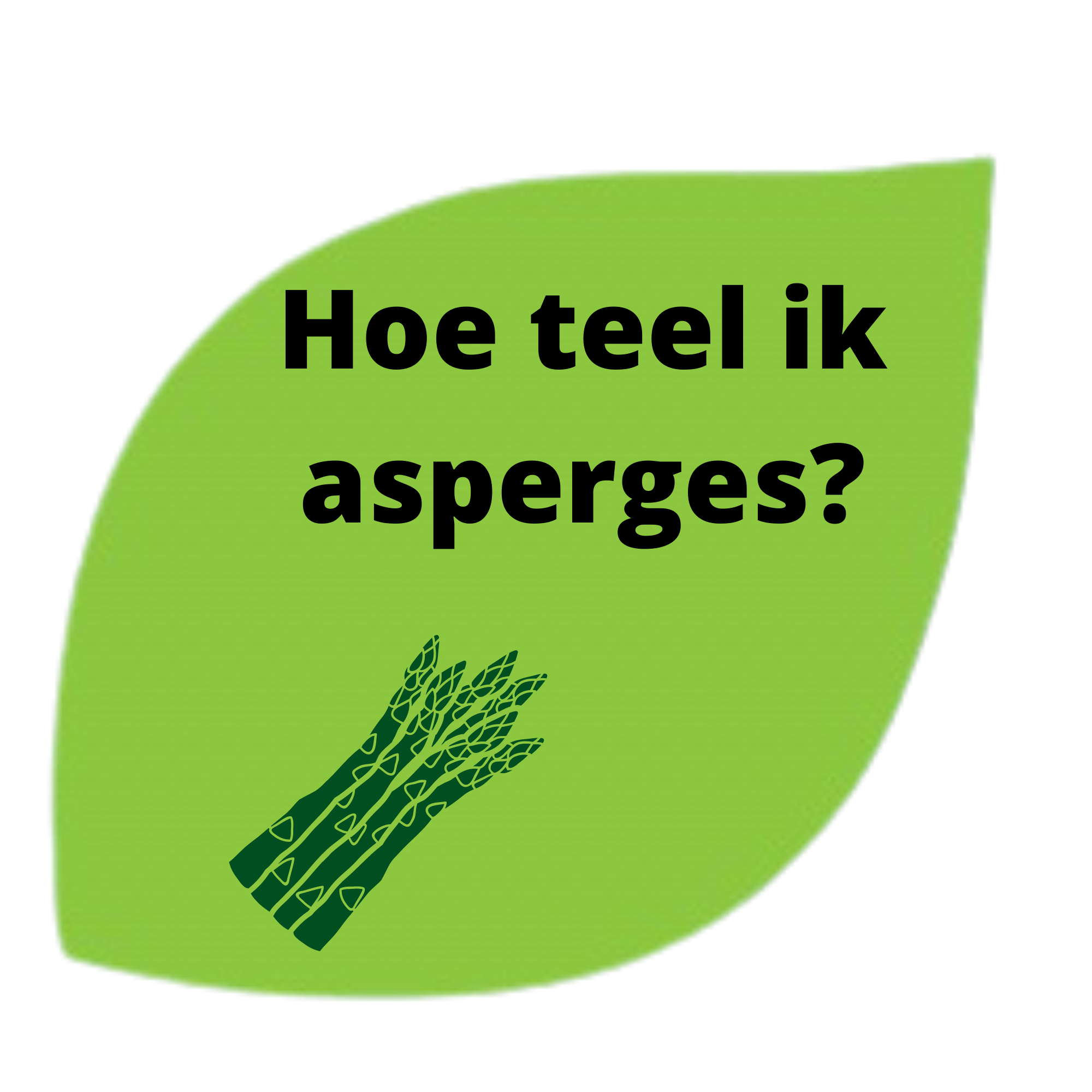 hoe teel ik asperges