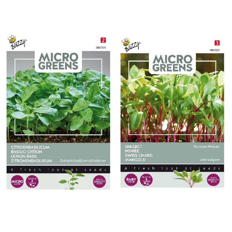 Buzzy® Display Microgreens 12x10