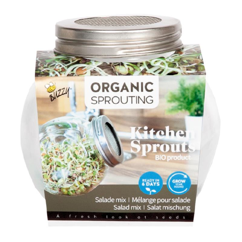 Buzzy® Organic Sprouting pot Salademix BIO