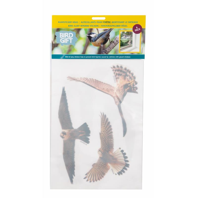 Bûten Gift Bird Alert Window Stickers