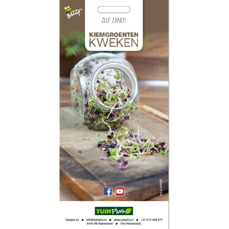 Brochure Buzzy Organic Sprouting  Ned.