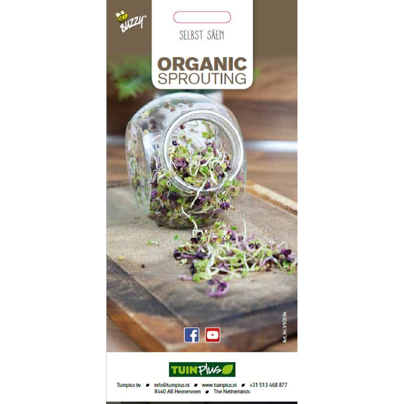 Brochure Buzzy Organic Sprouting  Deutsch