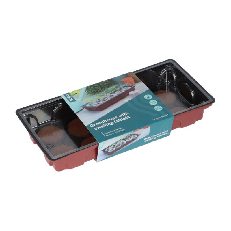 SOGO Greenhouse + 10 grow plugs