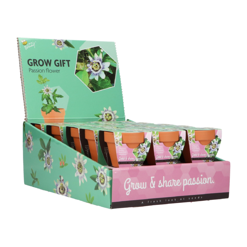 Buzzy® Grow Gifts Passiflora (display 30 pcs)