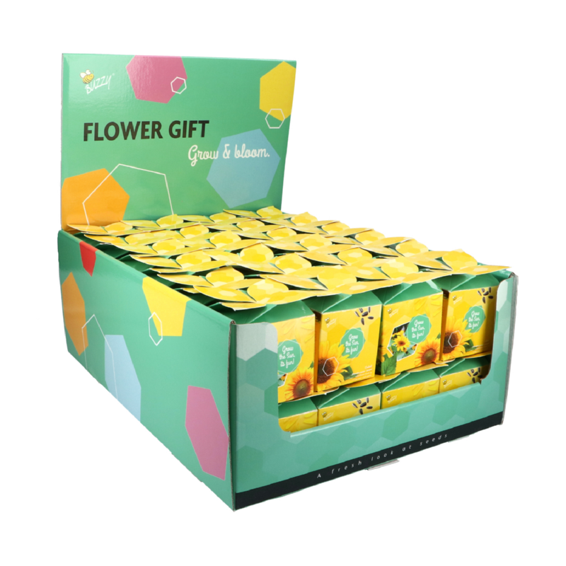 Buzzy® Display Flower Gift Tournesol