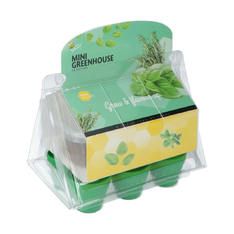 Buzzy® Mini Greenhouse Kitchen Herbs