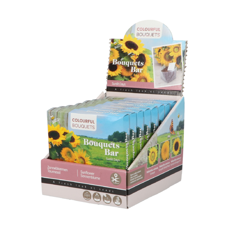 Buzzy® Bouquets Bar Sunlit Days, Zonnebloemen