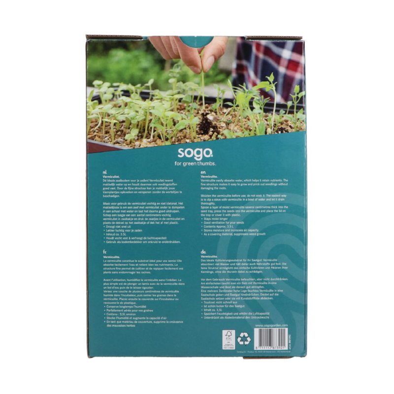 SOGO Vermiculiet doos 3.5 ltr