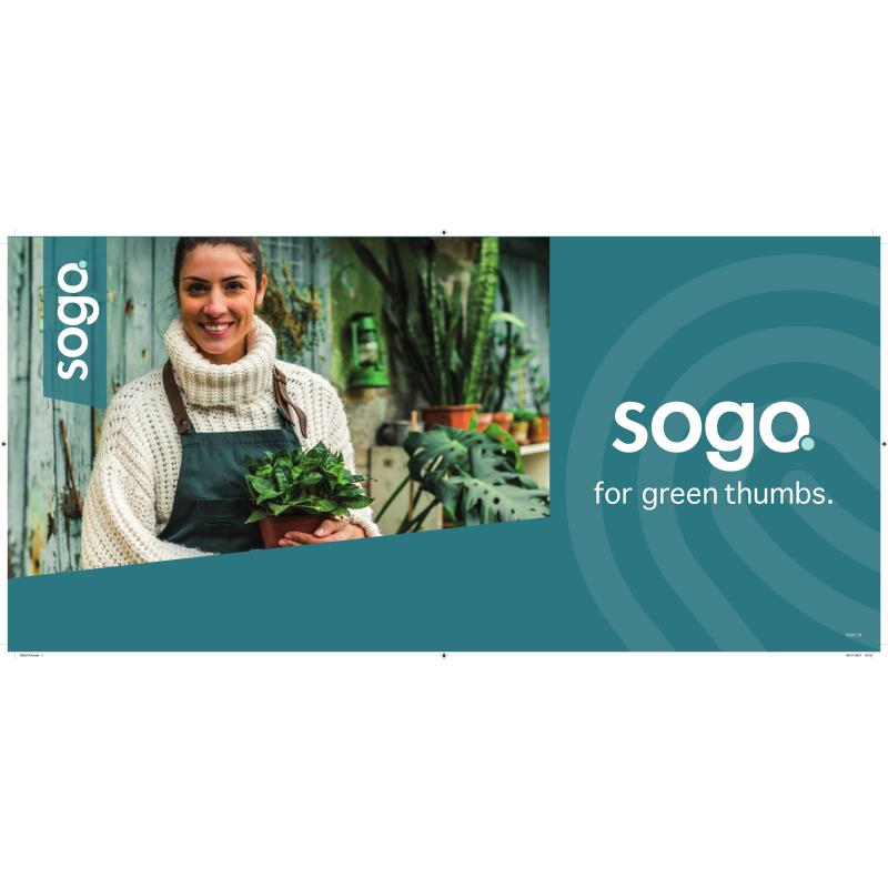 Kopkaart Promobin Sogo  28x60 cm