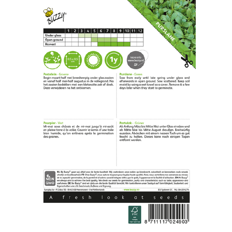 Buzzy® Postelein Groene