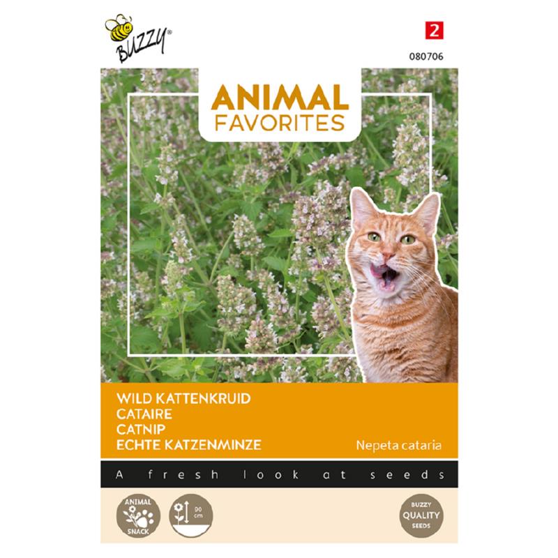 Buzzy® Animal Favorites Kattenkruid voor katten