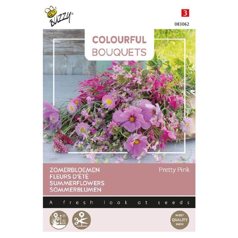 Buzzy® Colourful Bouquets, Pretty Pink
