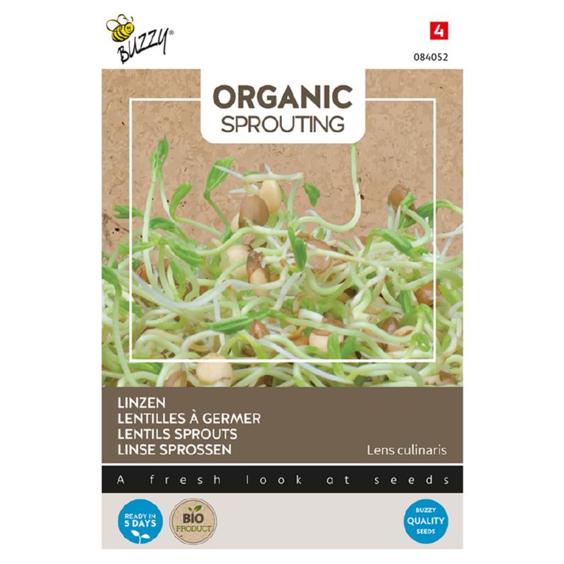 Buzzy® Organic Sprouting Linzen  (BIO)