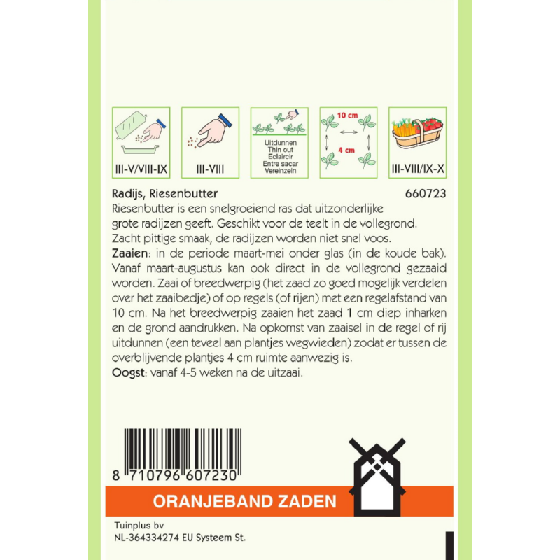 OBZ Radijs XL Riesenbutter