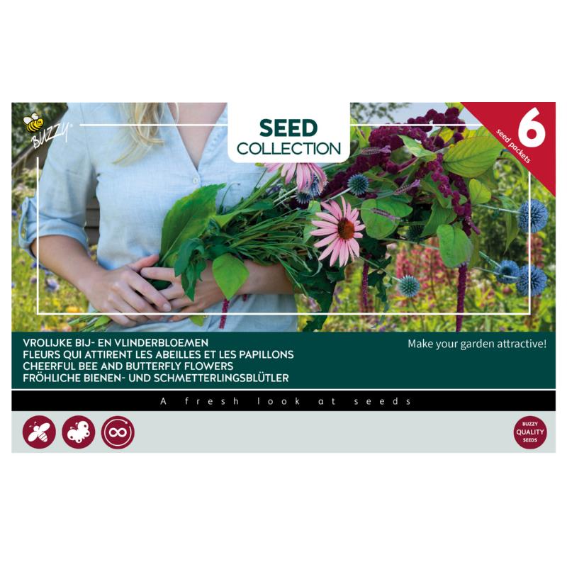 Buzzy® Collection 6 Vrolijke Bij- en vlinderbloemen