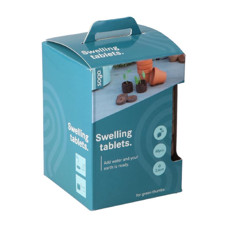 SOGO Growplugs aardetablet 3,6cm 48st