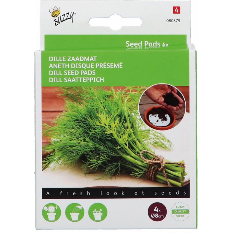 Buzzy® Seedpads Dille 4x 8cm
