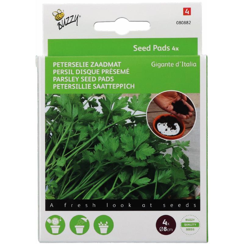 Buzzy® Seedpads Peterselie Gigante dItalia 4x 8cm