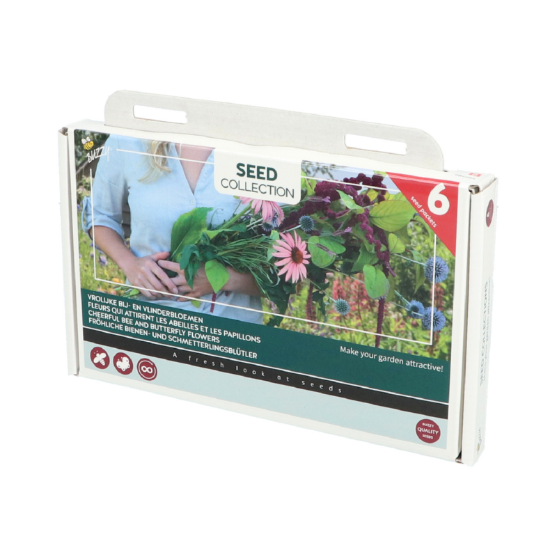 Buzzy® Collection 6 Vrolijke Bij- en vlinderbloemen