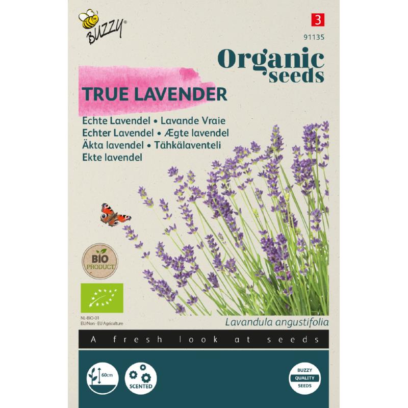 Buzzy® Organic Echte Lavendel  (BIO)