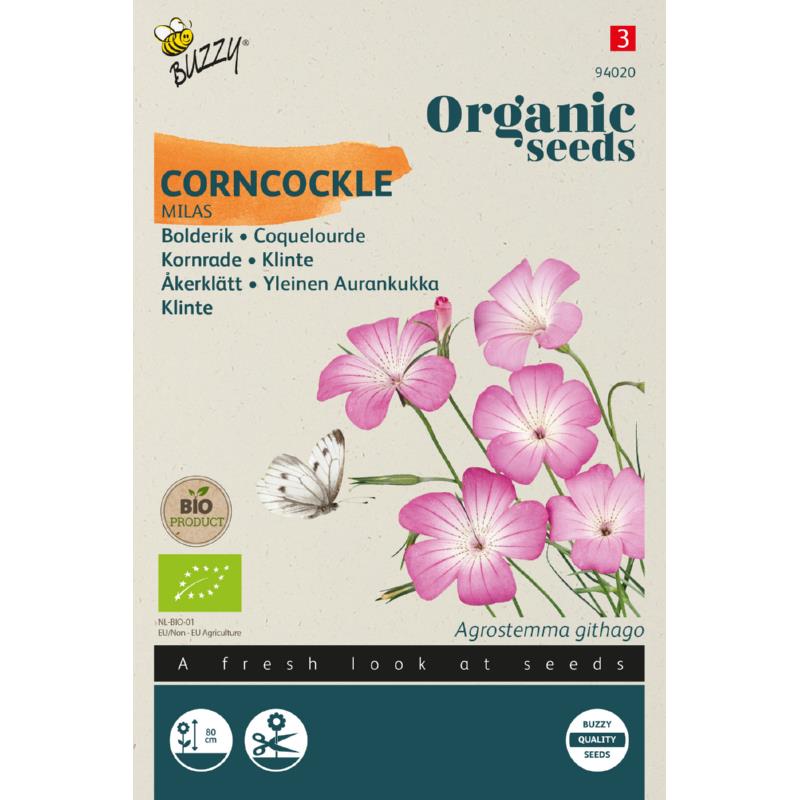 Buzzy® Organic Agrostemma Bolderik Milas (BIO)