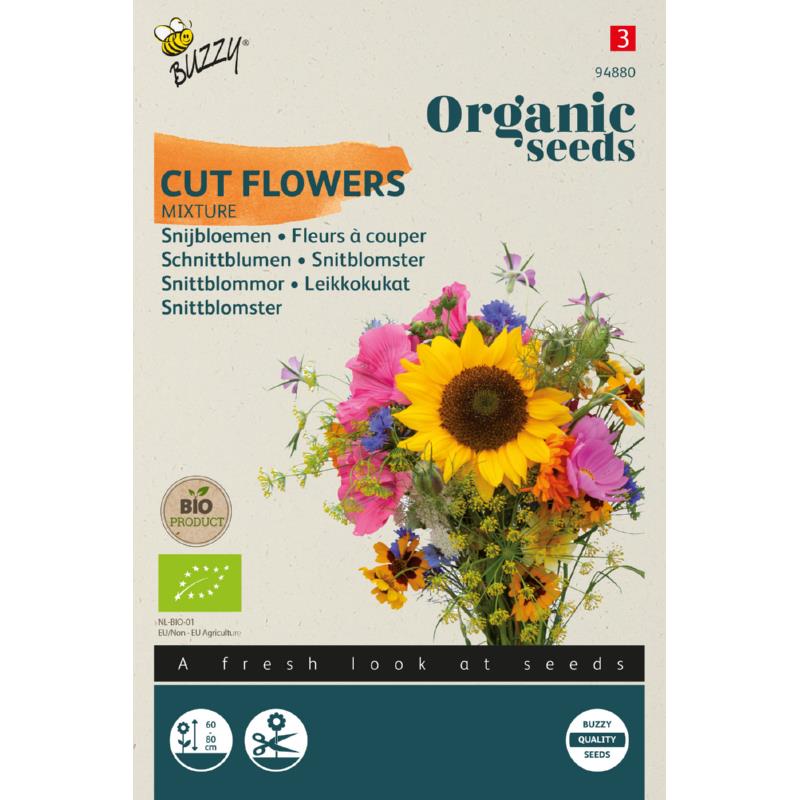 Buzzy® Organic Snijbloemenmengsel (BIO)
