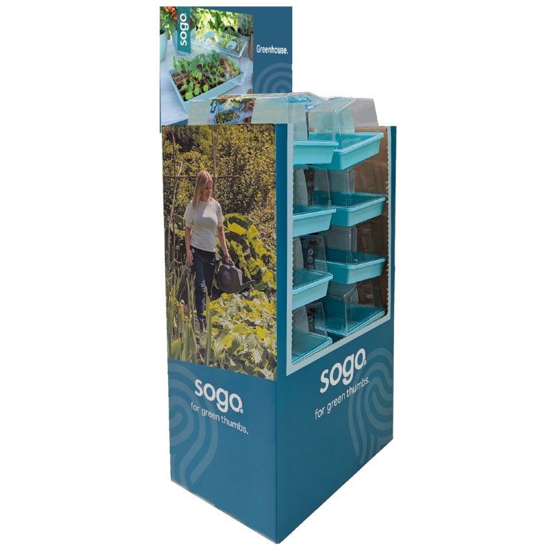 SOGO Kweekkas incl. beluchting 38x24cm