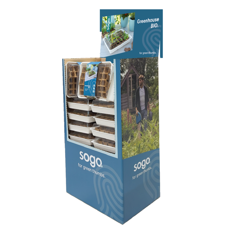 SOGO Eco kweekkas incl. 30 kweekpotjes