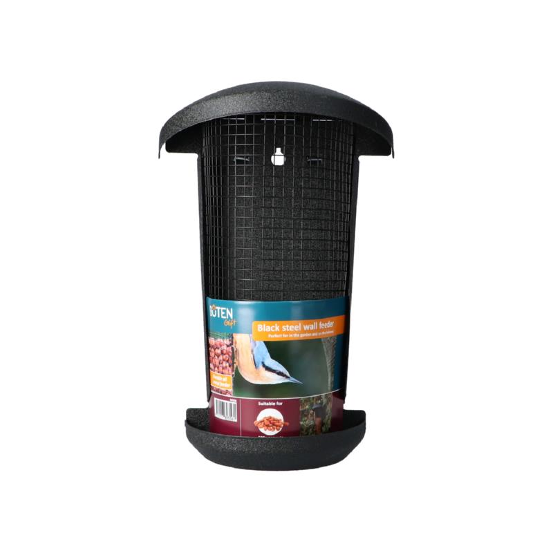 Bûten Gift blacksteel Wall peanut feeder
