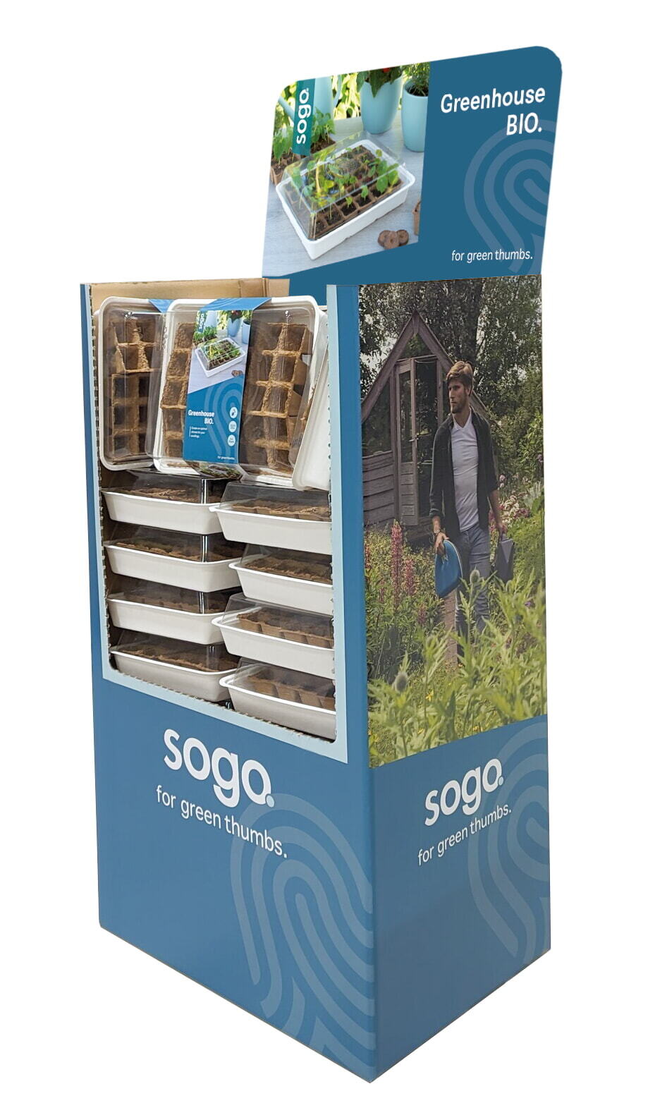 SOGO Display Eco Kweekbak (24st)