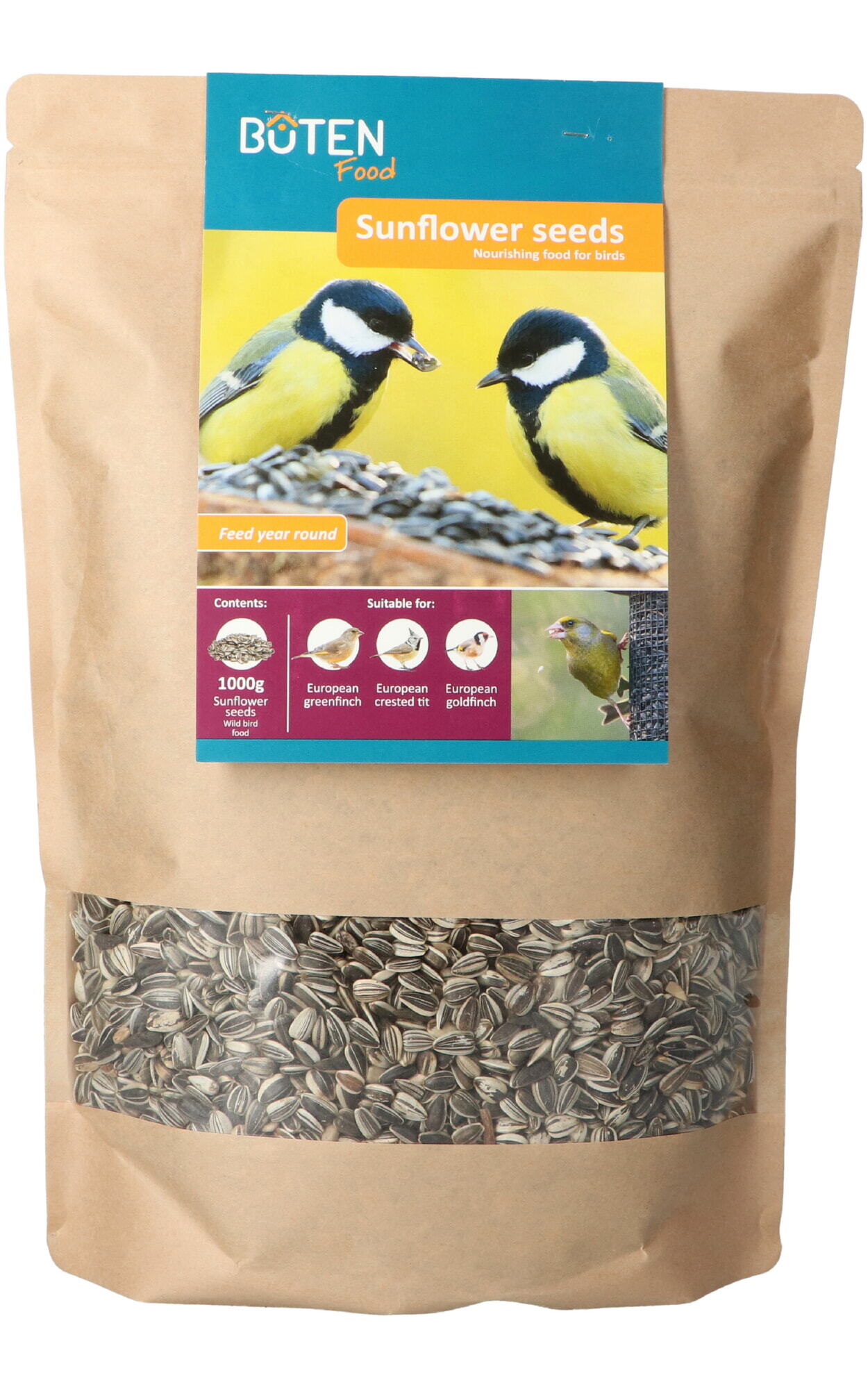 Bûten Food Sunflower Seeds 1000g