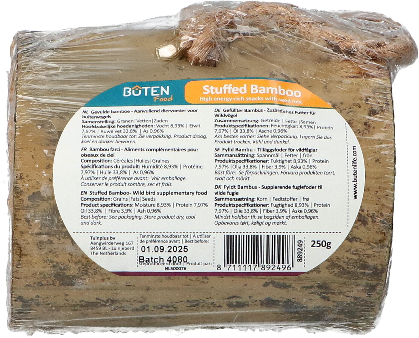 Bûten Food Stuffed Bamboo