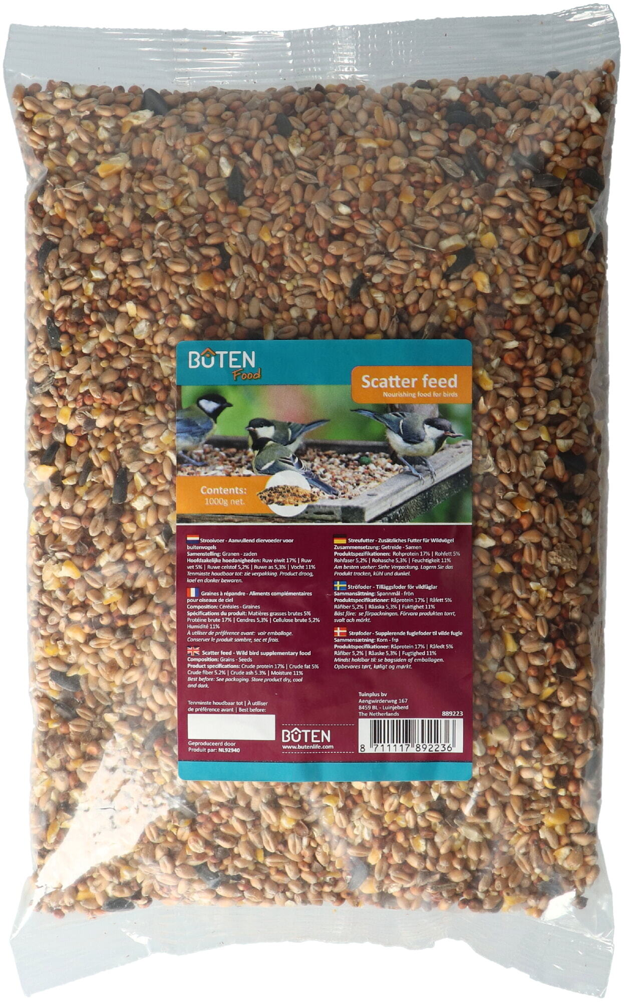 Bûten Food Seedmix 1kg