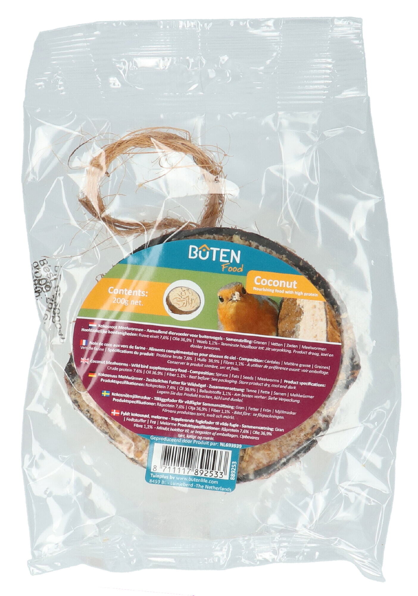 Bûten Food Co-Co Fat Feeder mealworms