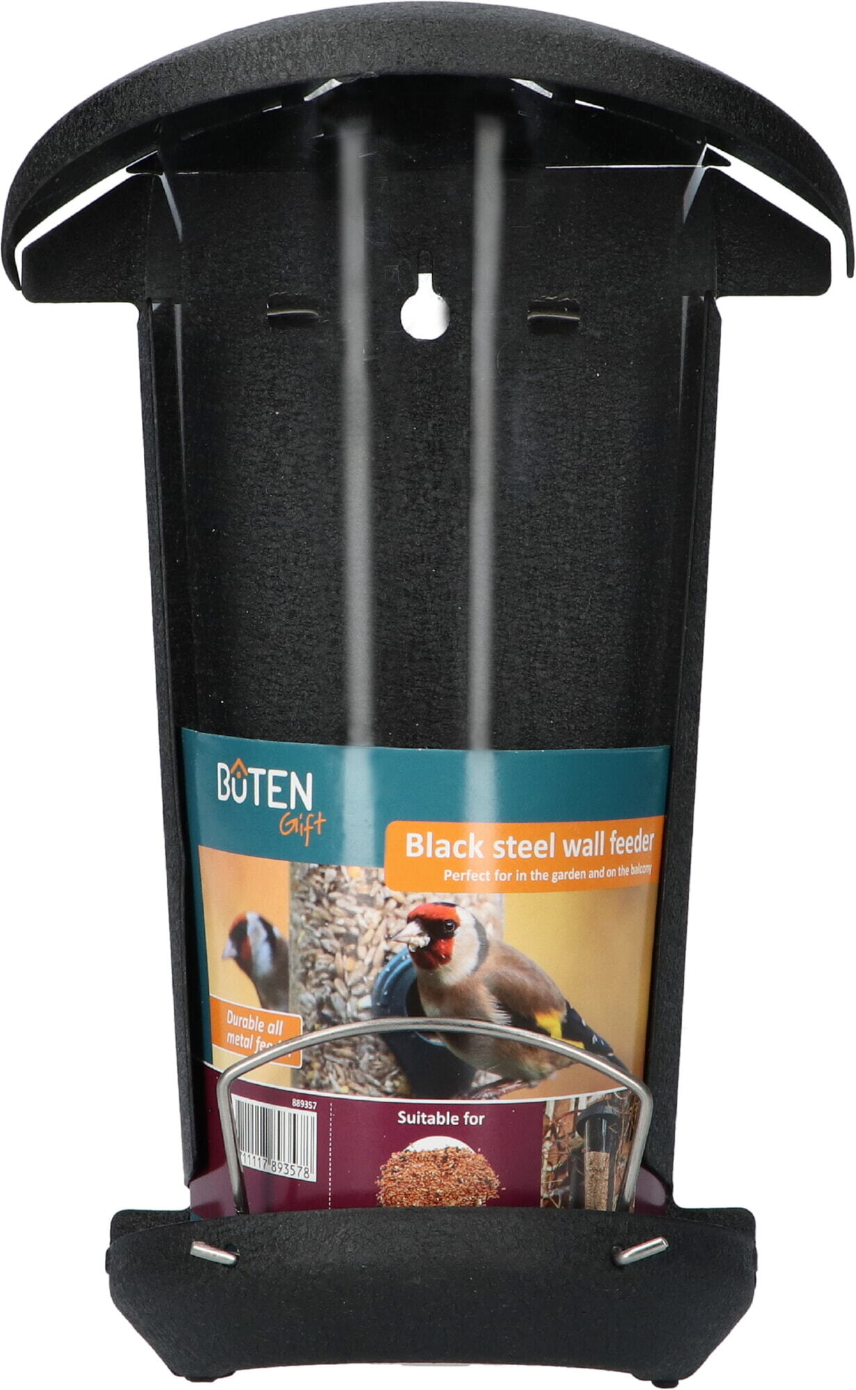 Bûten Gift Blacksteel Wall seedfeeder (4)