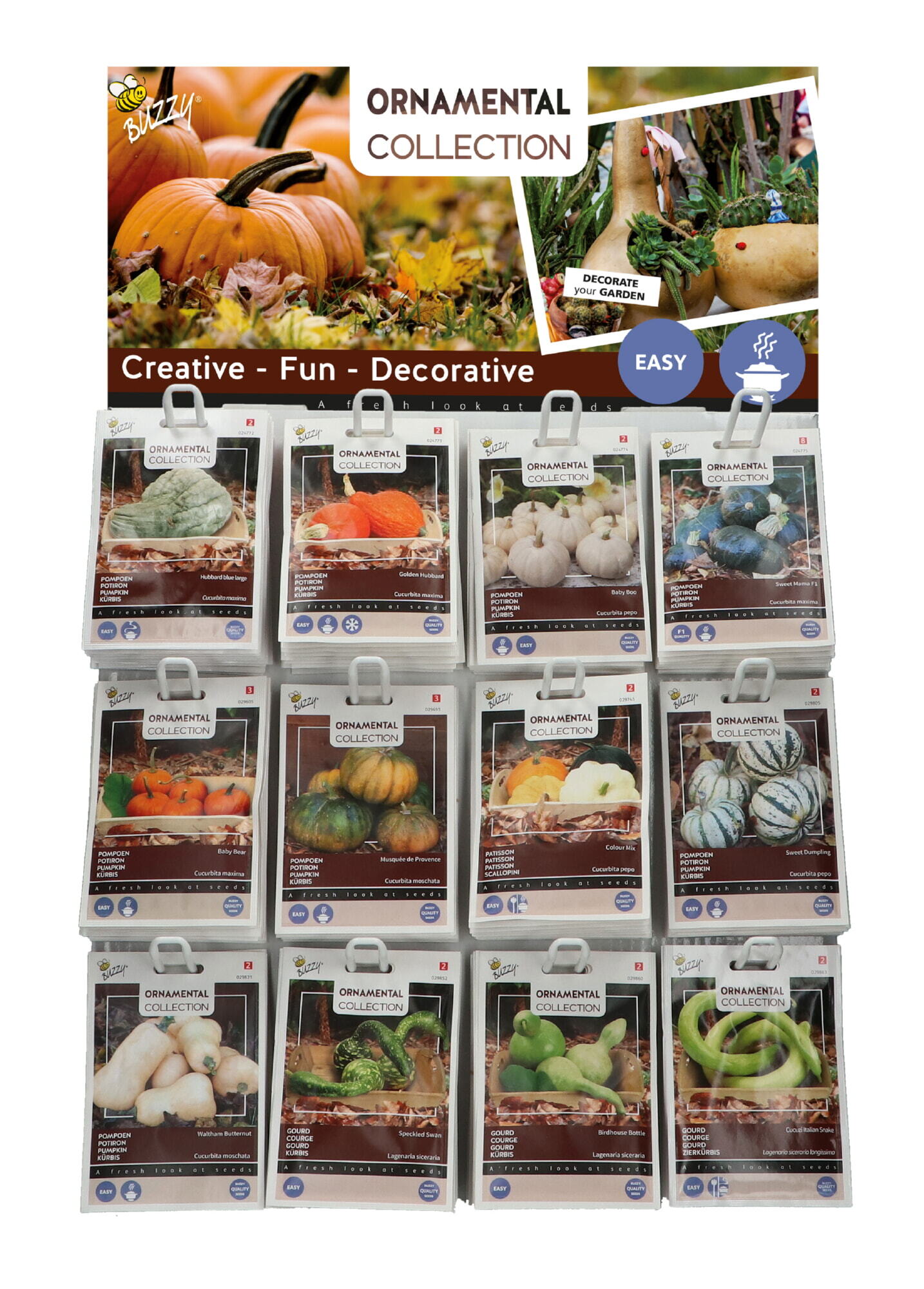 Buzzy® Display Ornamental 12x10