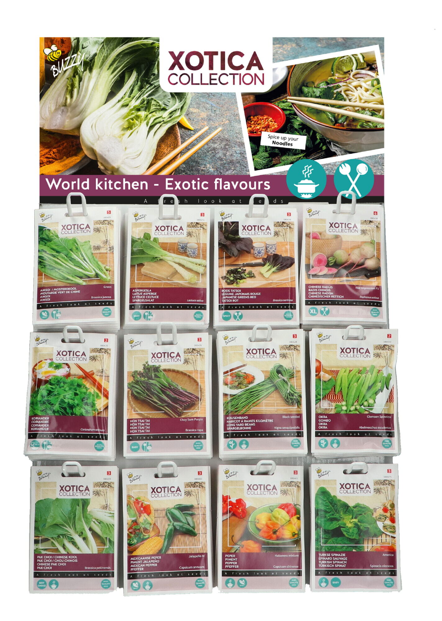 Buzzy® Display 2 Xotica 12x10