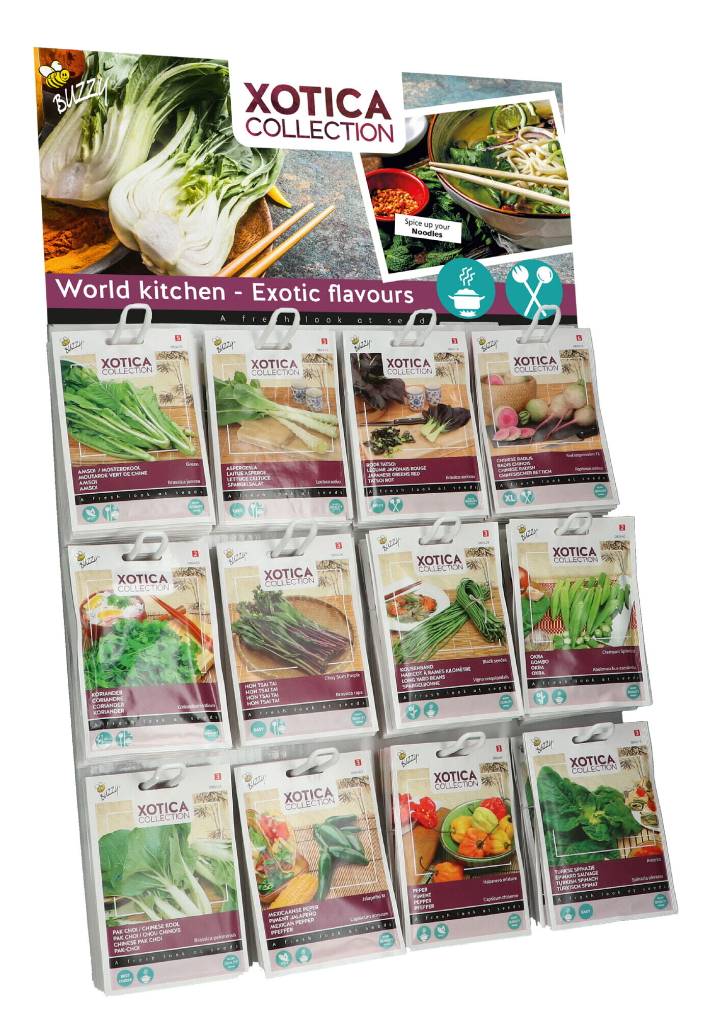 Buzzy® Display 2 Xotica 12x10